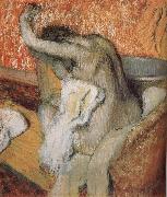 Edgar Degas The lady wiping body after bath Spain oil painting artist